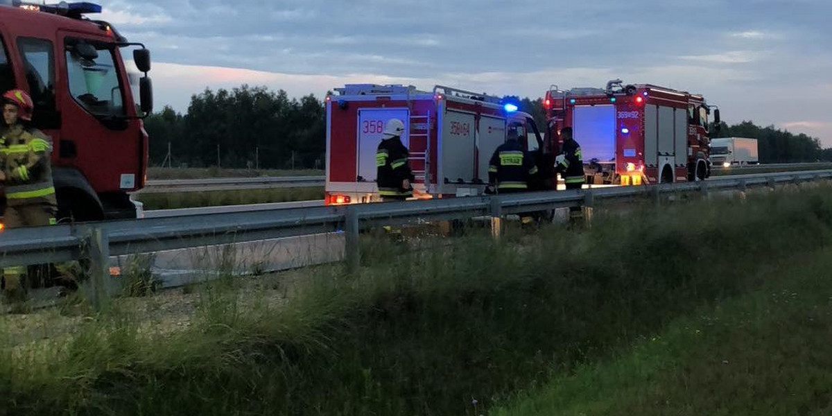 Potrącił człowieka, porzucił go na autostradzie