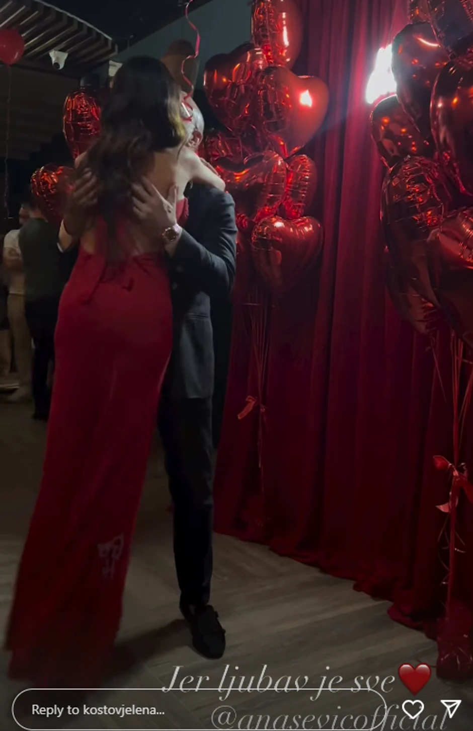 Ana Sević sa suprugom