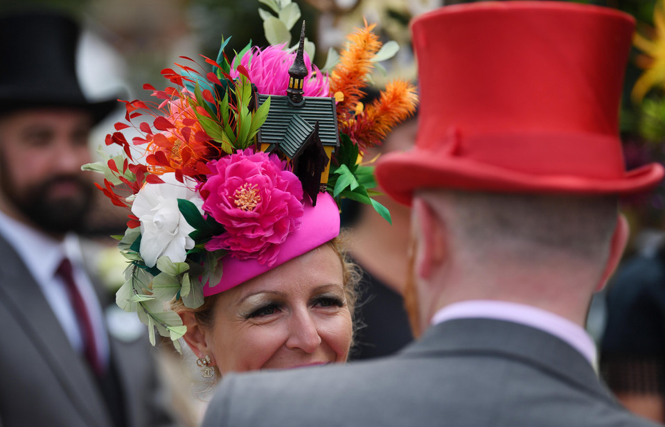 Szalone kapelusze na Royal Ascot