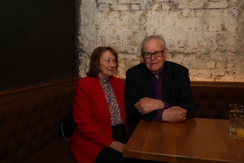 Leo Martin sa ženom