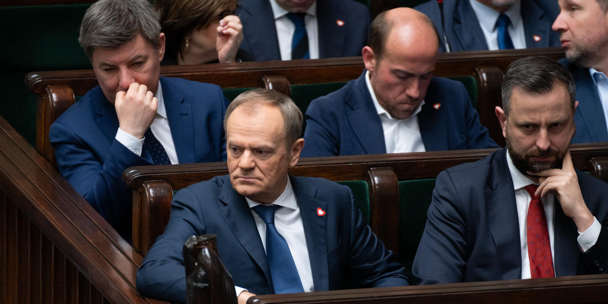 Donald Tusk wspomniał, o możliwości rozwiązania Sejmu i rozpisaniu nowych wyborów.