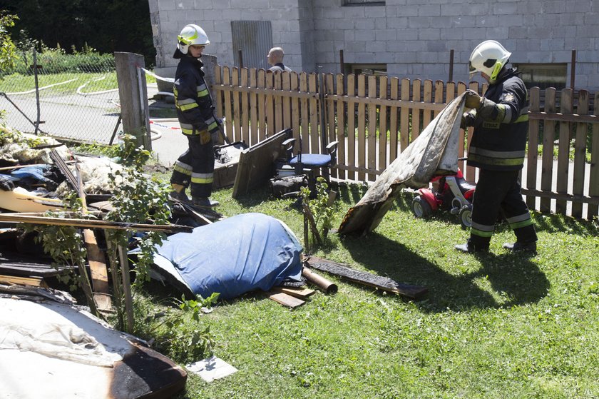 Koszmarny pożar w Rajczy-Nickulinie. Nie żyje dwóch malutkich chłopców