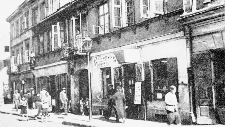 Warszawa, ulica Krochmalna, 1934 r.