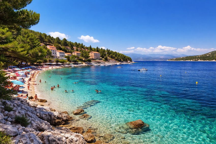 Jadransko more - ilustracija