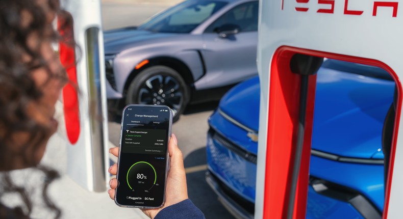 GM drivers now have access to Tesla Superchargers.ANDREW TRAHAN PHOTOGRAPHY LLC