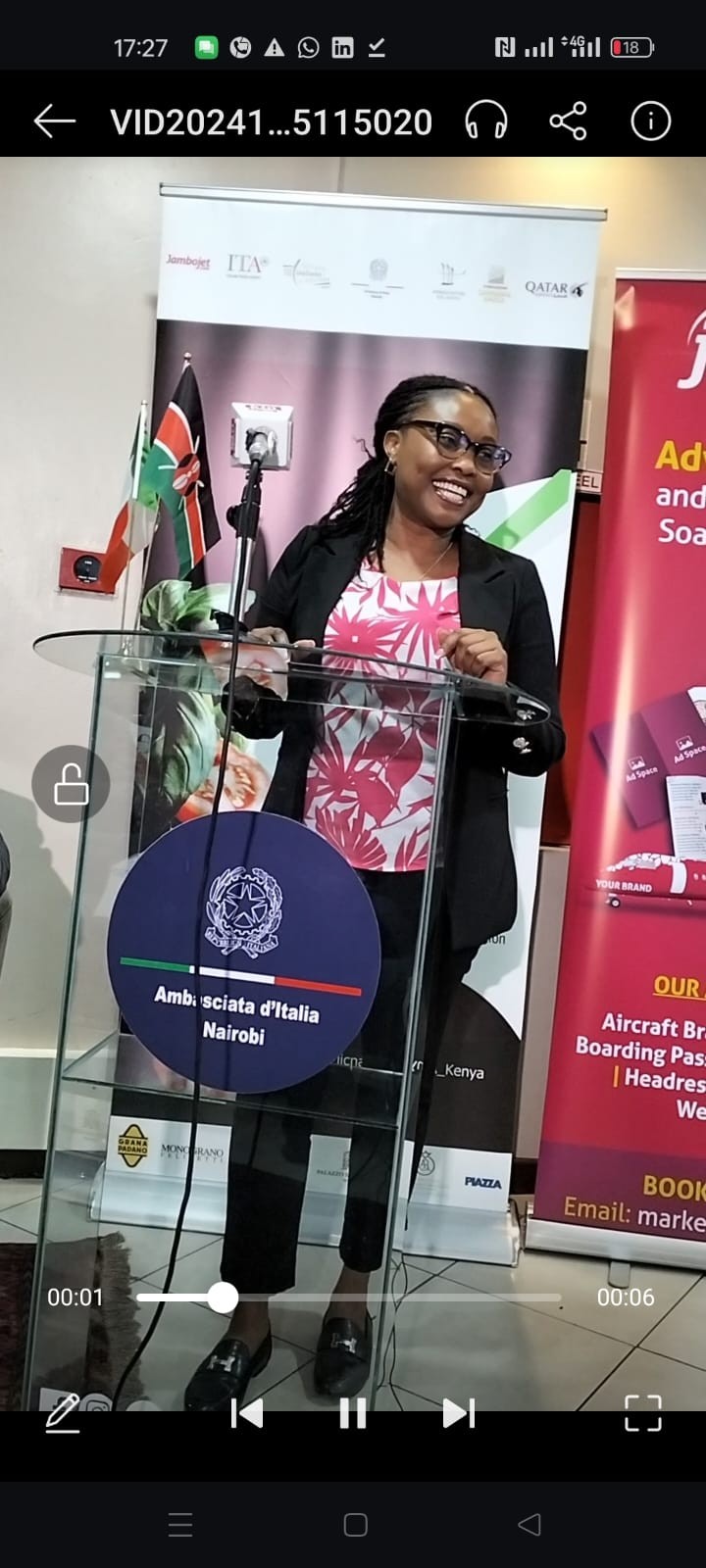 Jambojet Commercial Director, Cynthia Otoro