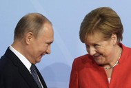 Angela Merkel Władimir Putin