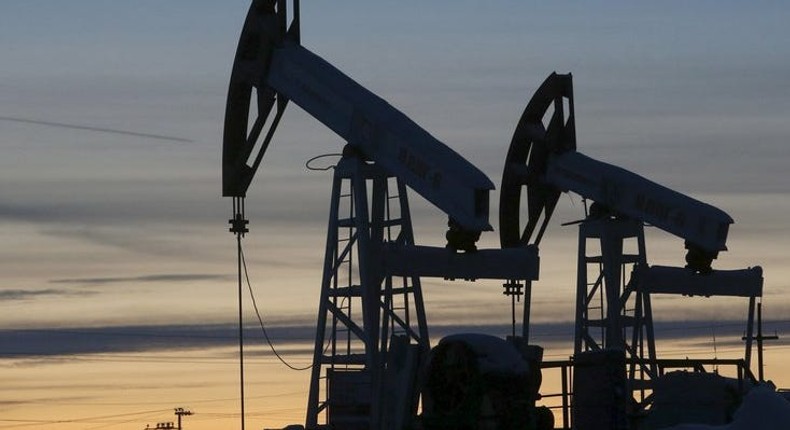 File photo of pump jacks at the Lukoil-owned Imilorskoye oil field outside the west Siberian city of Kogalym, RussiaThomson Reuters