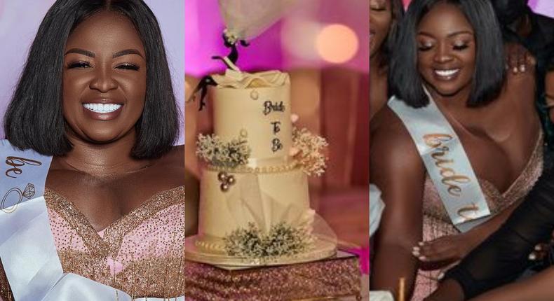 Tracey Boakye's bridal shower