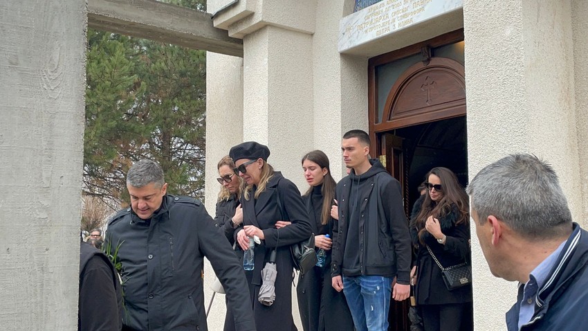 Sahrana Dejana Milojevića