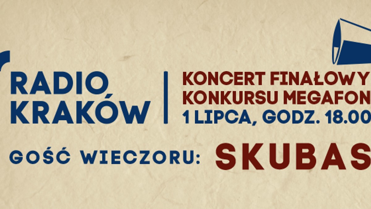 The Latest Trip, Qferau, Mango Collecive, Venus Fly Trap i Kołtun, najlepsze zespoły V edycji konkursu Radia Kraków MEGAFON, zagrają o 100 godzin studia nagrań i trasę koncertową po Małopolsce. Gościem koncertu i gwiazdą wieczoru będzie Skubas.