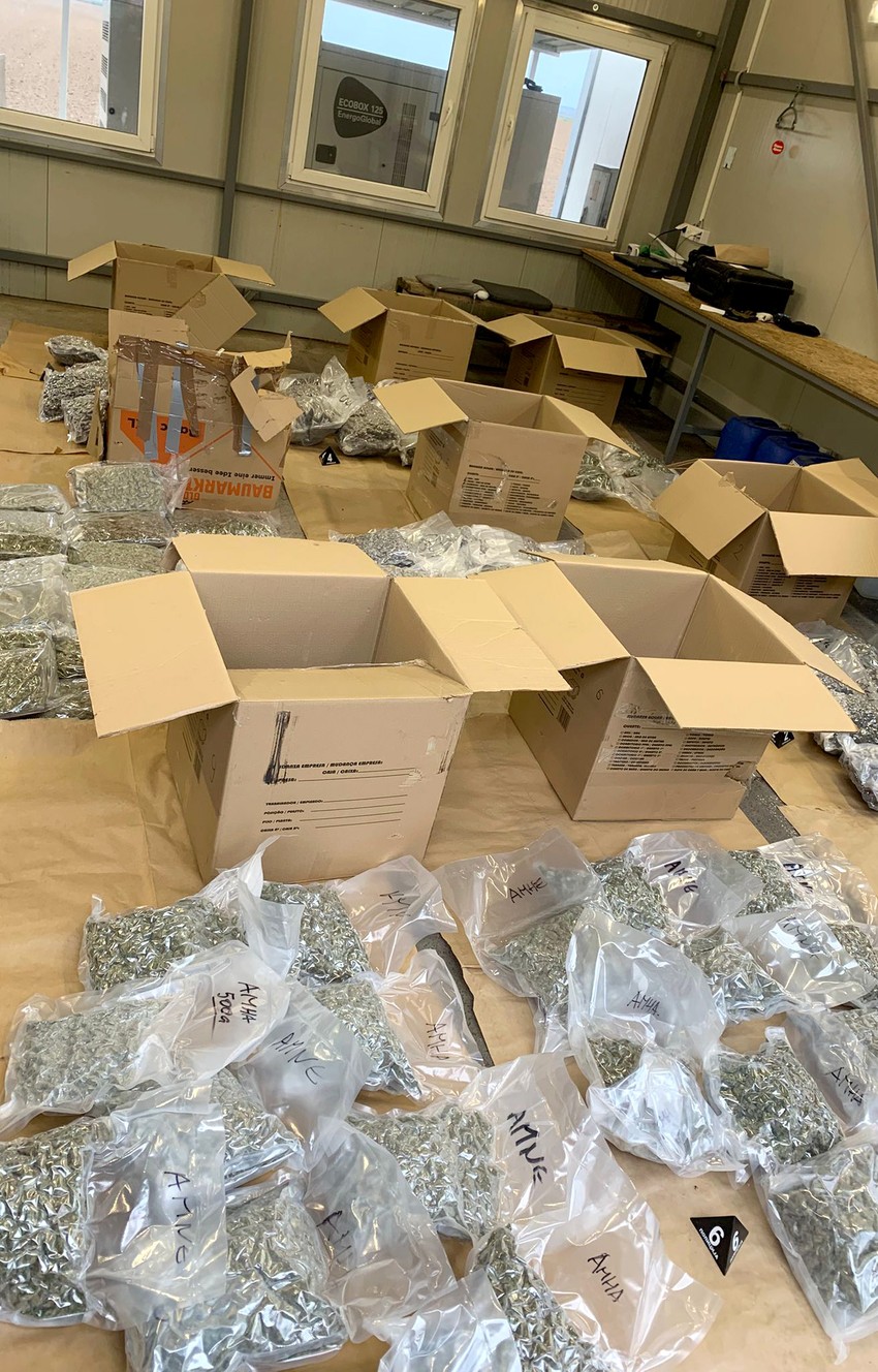 Zaplenjena marihuana na graničnom prelazu Šid