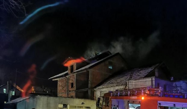 Čukarica požar