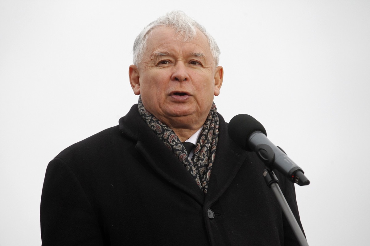 Prezes PiS Jarosław Kaczyński