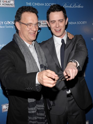 Tom Hanks i jego syn, Colin Hanks