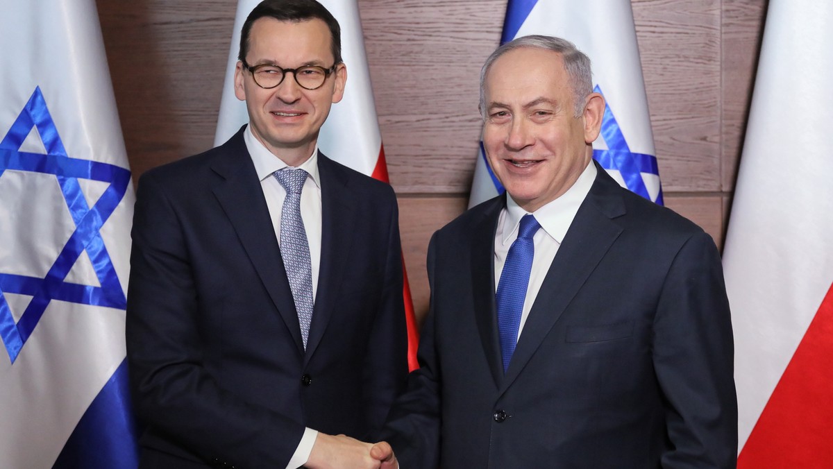 Mateusz Morawiecki Benjamin Netanjahu