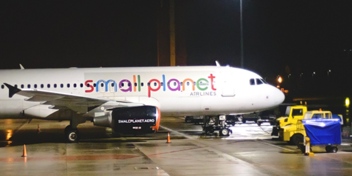 Small Planet Airlines powstały na Litwie w 2007 r. jako FlyLal Charters