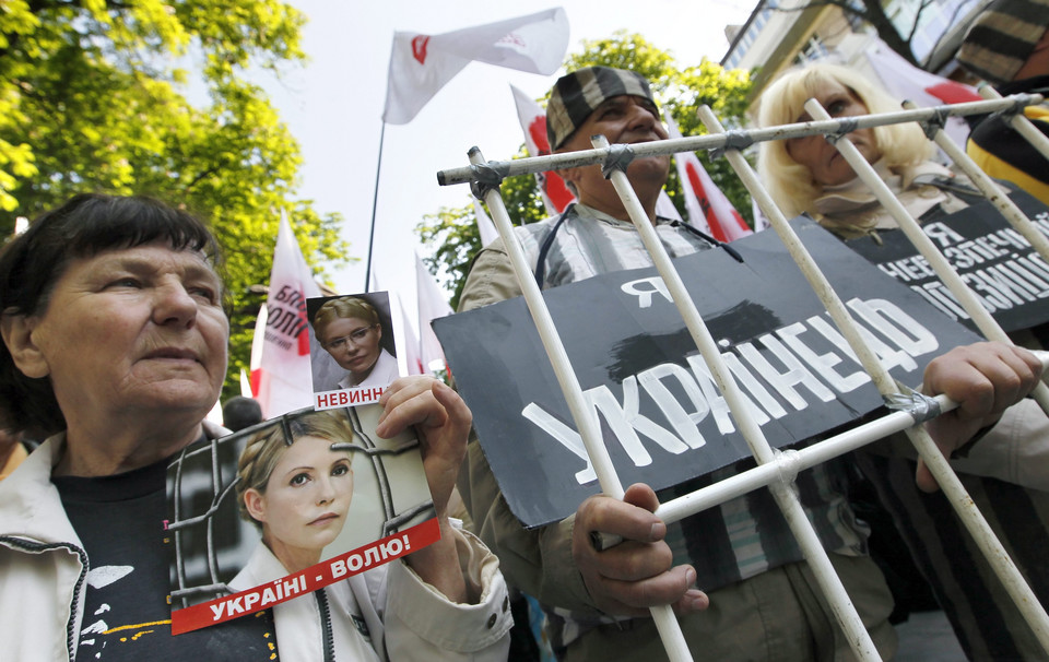 Uwolnić Tymoszenko! - protest w Kijowie