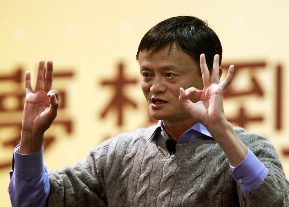 Jack Ma, założyciel i prezes Alibaby