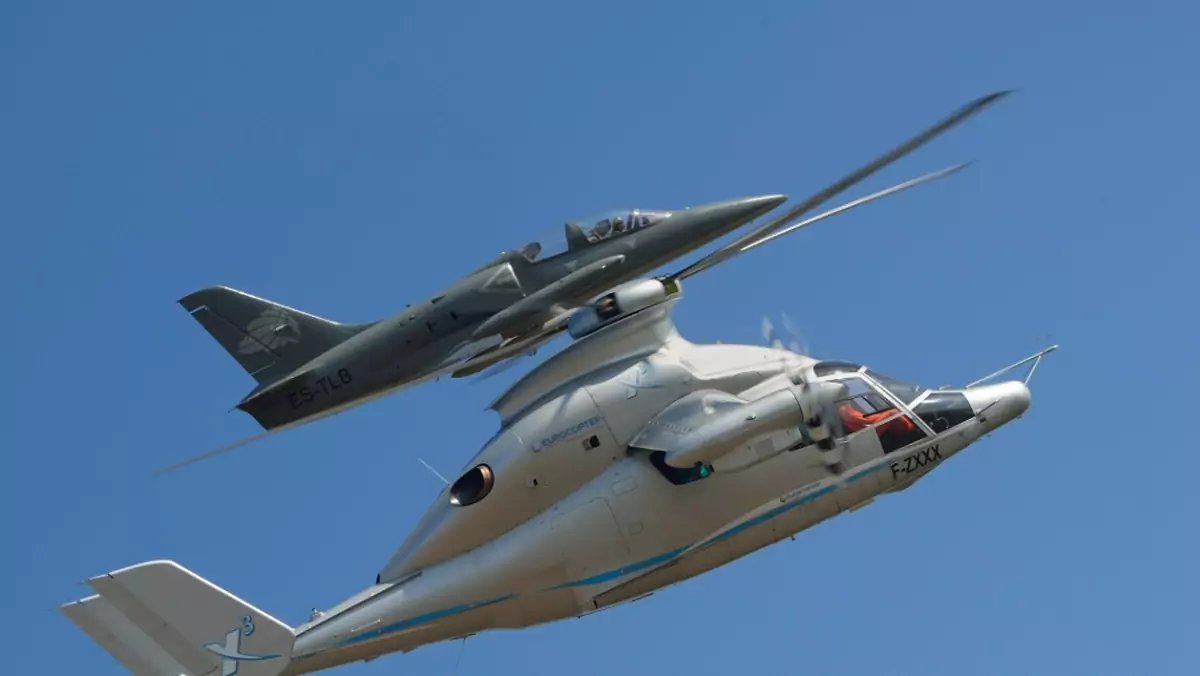 Eurocopter X3 pobił rekord prędkości śmigłowcow
