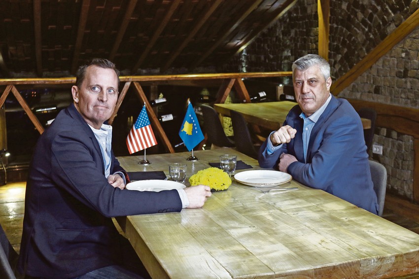 Grenel rekao Tačiju da priština mora da krene putem saradnje   