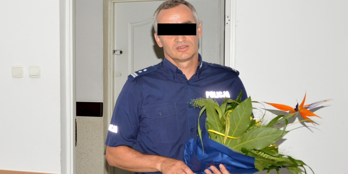 Policjant ukarany za szokujące zachowanie w centrum Zamościa.