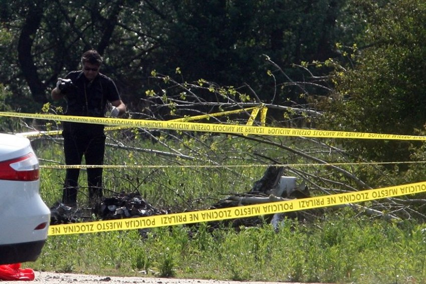 Pad aviona u Zalužanima