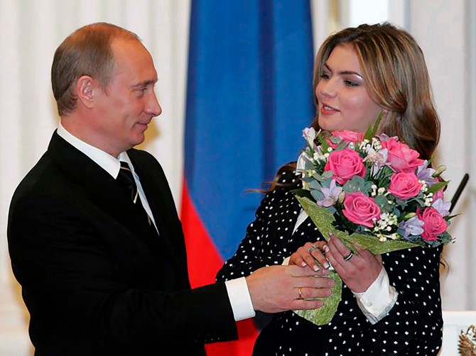 Vladimir Putin i Alina Kabajeva