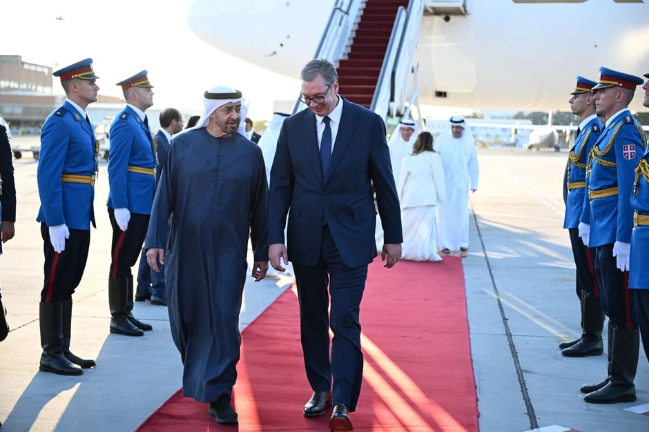 Muhamed Bin Zajed u poseti Beogradu