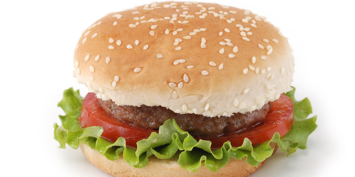Nietypowy składnik hamburgera