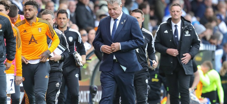 Sam Allardyce po spadku z Premier League zwolniony z Leeds United