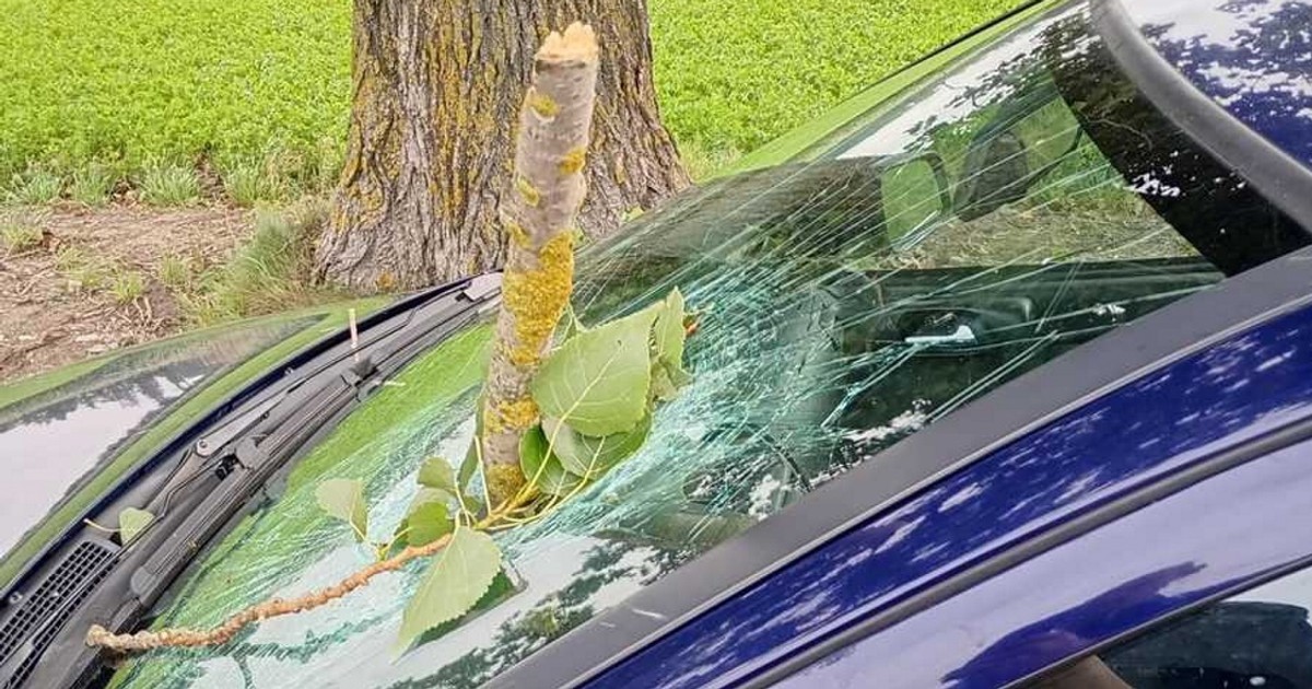 Dramatyczny wypadek ze szczęśliwym zakończeniem. "Cudem uniknął śmierci"