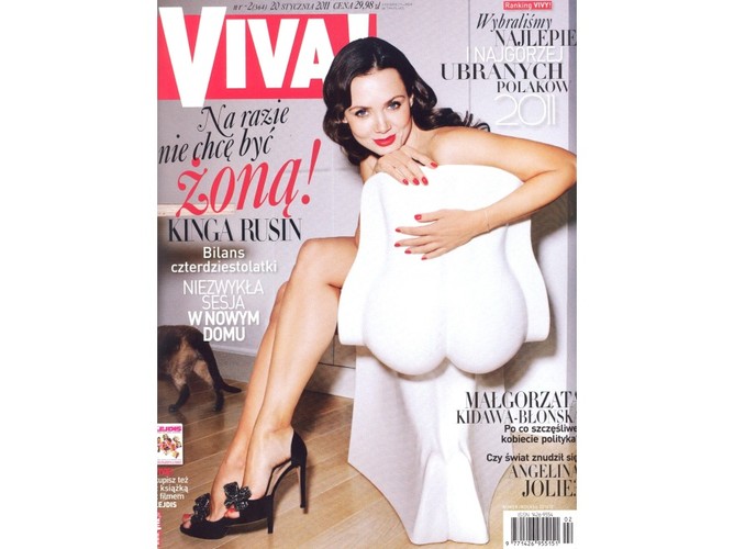 My bardzo lubimy nagie zdjęcie pani Kingi z okładki magazynu „Viva”