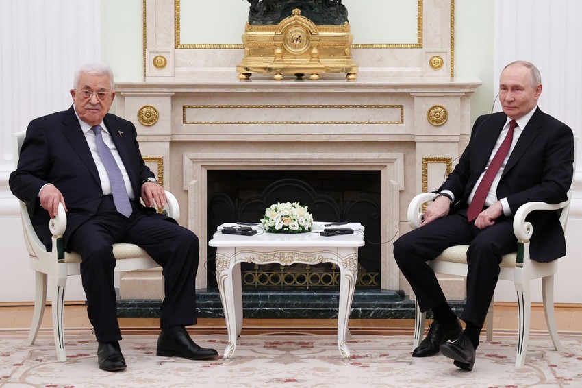 Mahmud Abas i Vladimir Putin u Kremlju