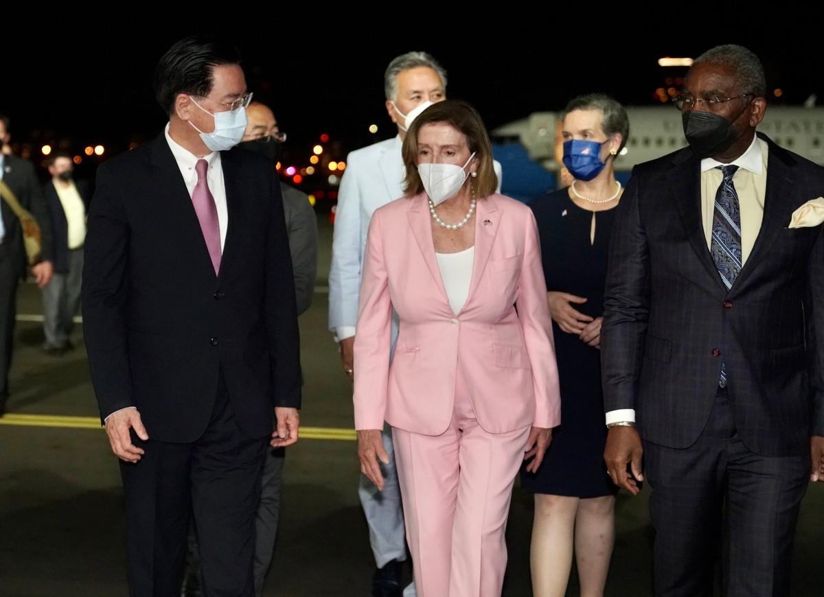 Nancy Pelosi w Tajpej