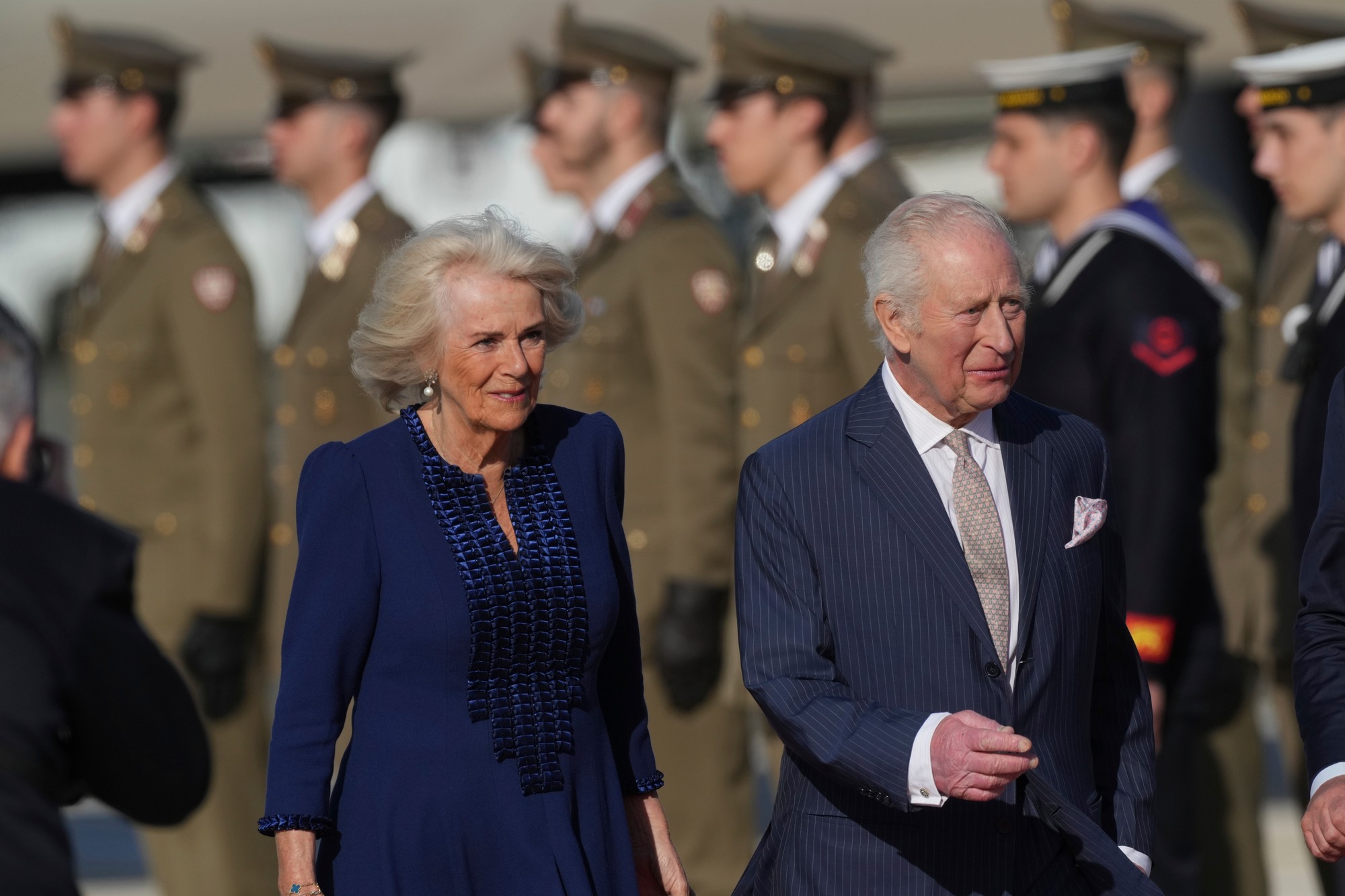 Britský kráľ Karol III. a kráľovná Camilla.