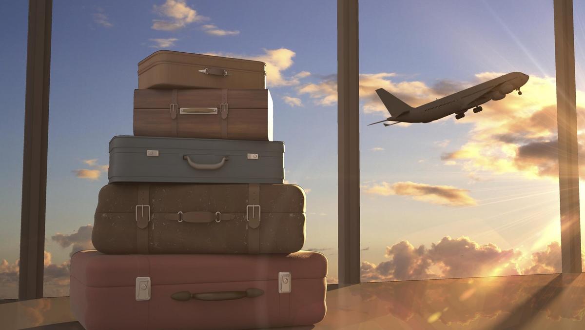 samolot walizki podróż emigracja wyjazd kraj podróże podróż wędrówka