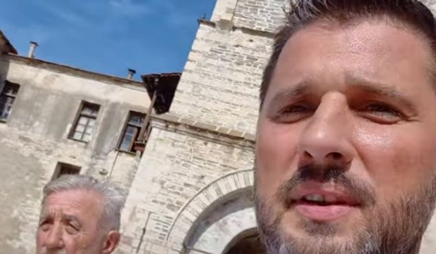 Marko Miljković sa ocem