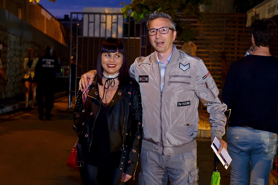 Dejan Deki Pantelić sa suprugom Mionom