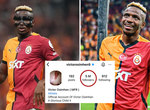 Victor Osimhen reaches 5 MILLION followers on Instagram hours after impressive Galatasaray debut