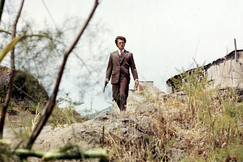 Clint Eastwood jako Inspektor Harry Callahan w filmie "Brudny Harry"