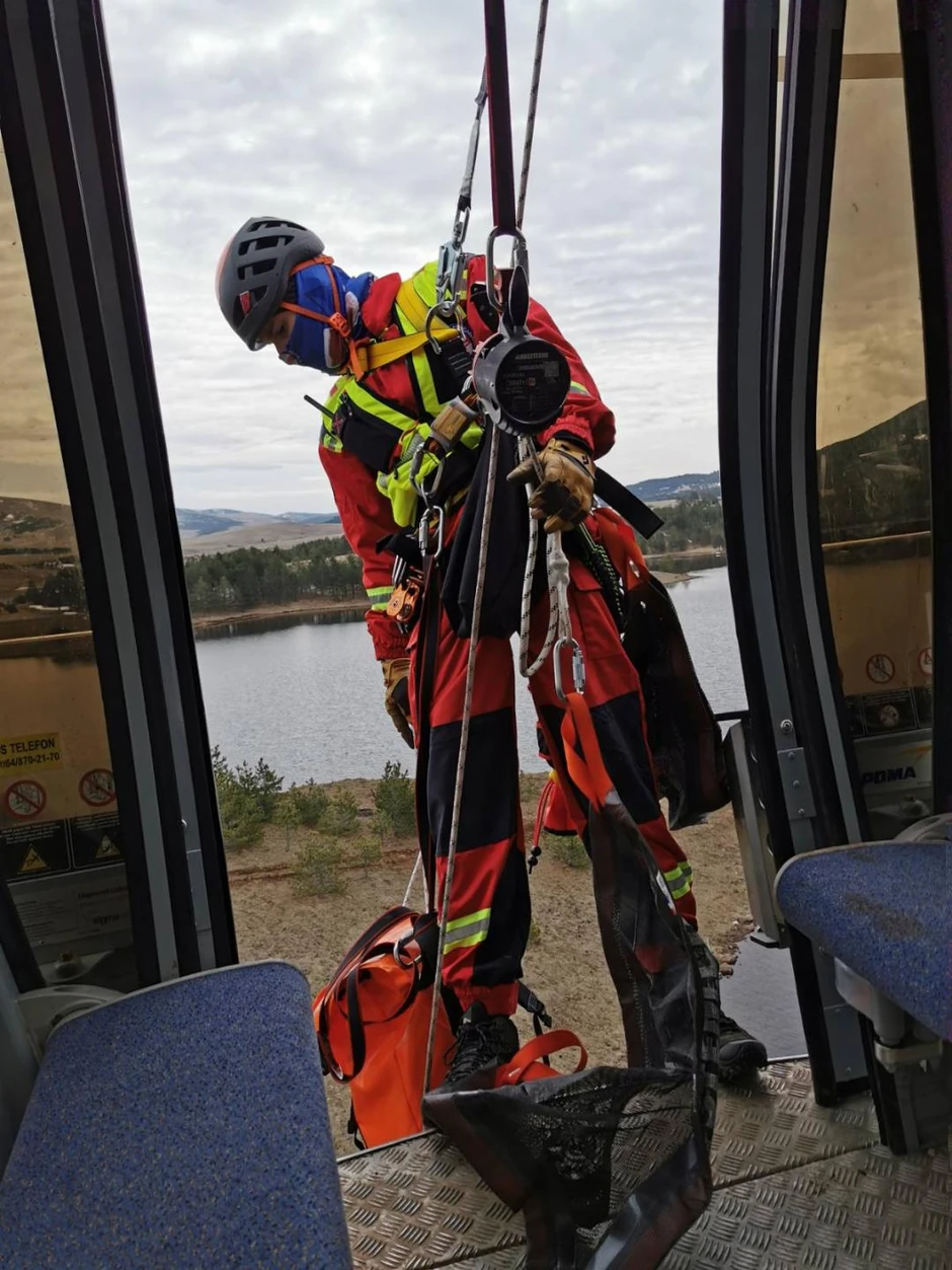 Akcija spašavanja sa gondole