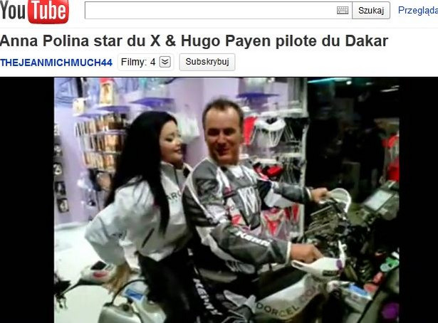 Motocyklista na Rajdzie Dakar będzie promował porno