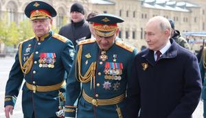 Poutine et le ministre de la defense