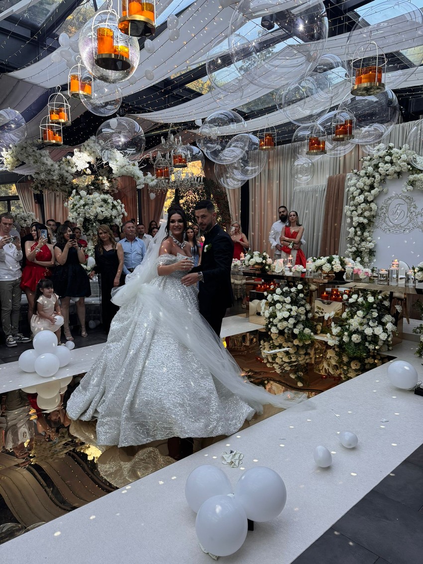 Tamara Milutinović, venčanje