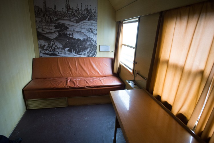 Rządowy pociąg z czasów Gierka