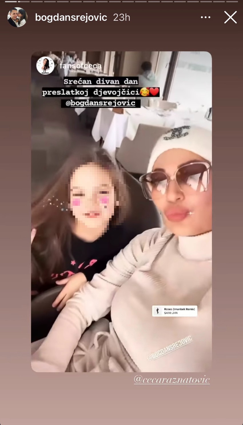 Ceca, Bogdan i Iskra