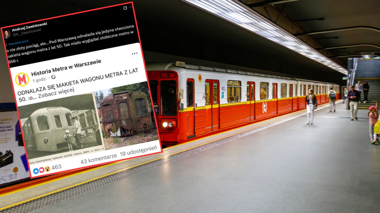 Niezwykłe znalezisko pod Warszawą. "To nie złoty pociąg, ale..."