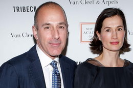 Matt Lauer has been married for 19 years to a Dutch former model, who reportedly filed for divorce in 2006