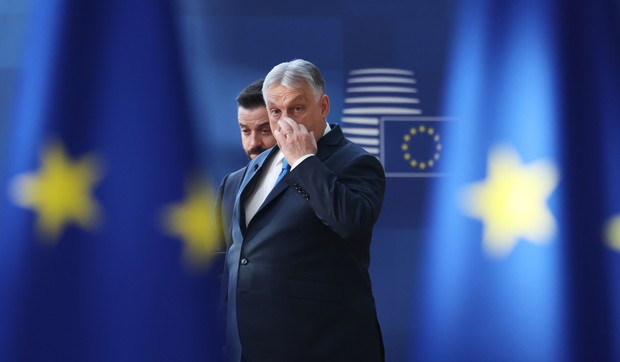 Viktor Orban na samitu Evropskog saveta u Briselu 19. marta